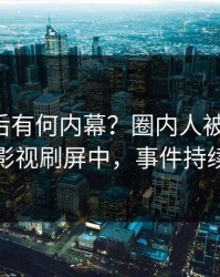 曝光背后有何内幕？圈内人被曝内幕，人人影视刷屏中，事件持续发酵
